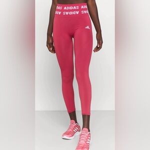 adidas Performance Leggings | Berry | Size S